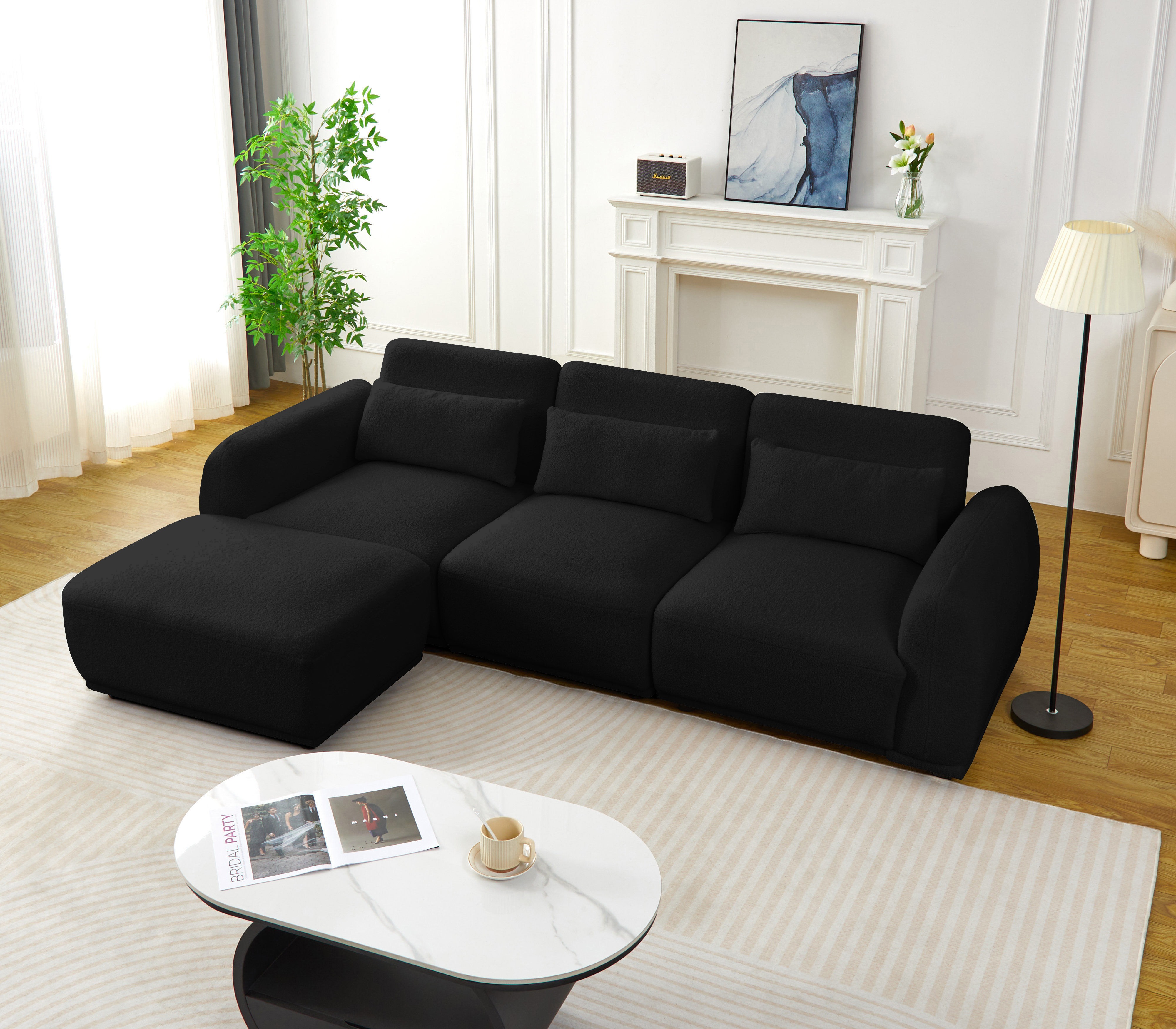 Latitude Run® Nasra 2 - Piece Upholstered Sectional & Reviews